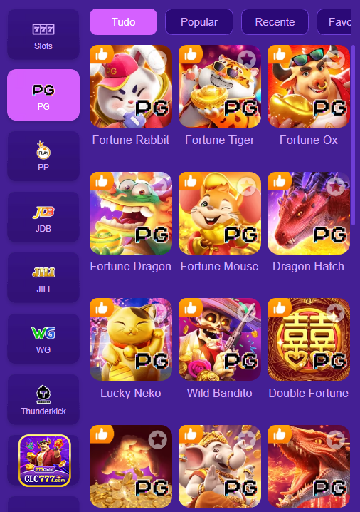 Jogos Certificados clc777.com