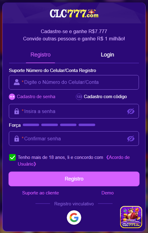 Recompensas VIP clc777.com